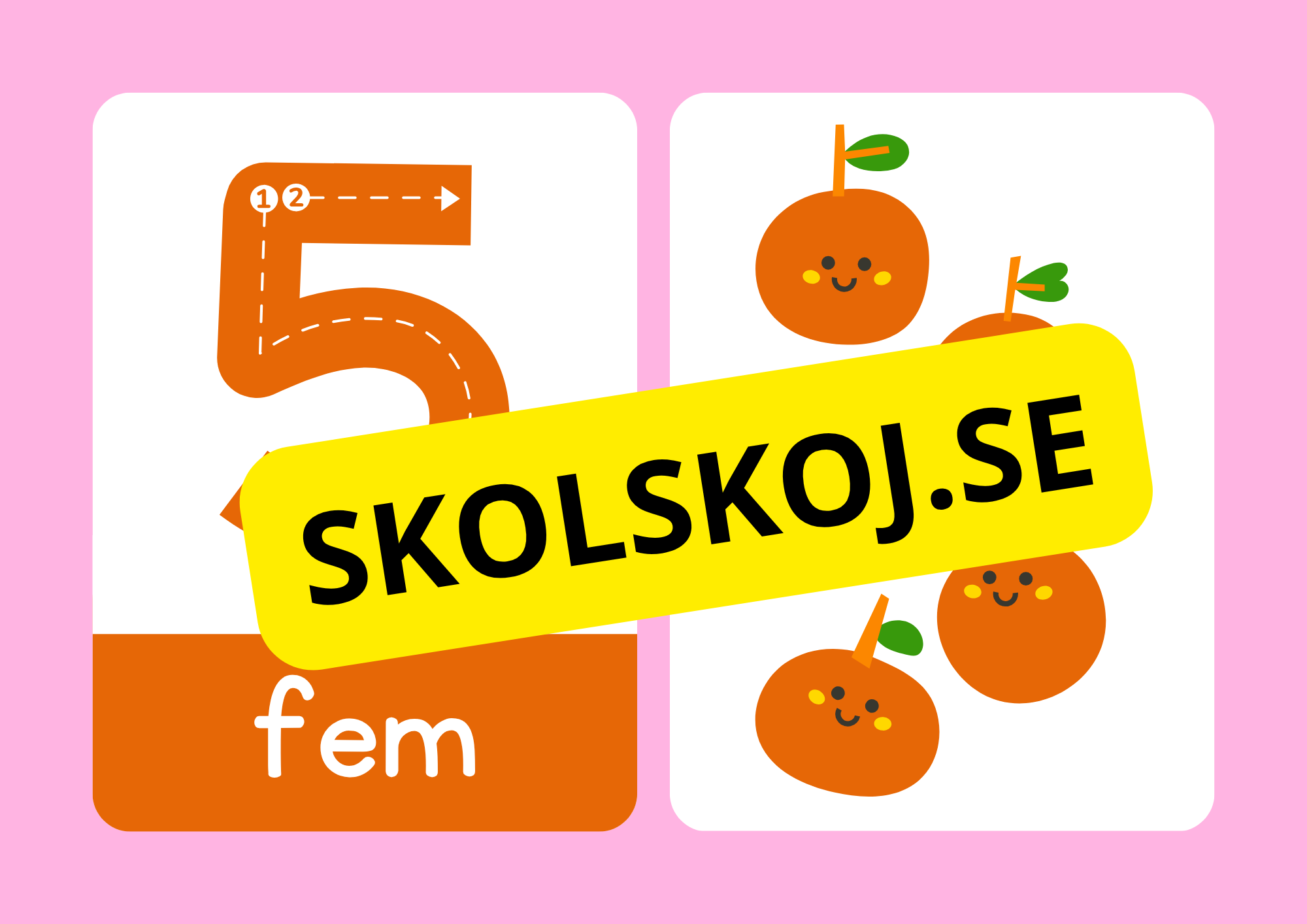 Väggsiffror - 1 - 10