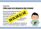 Steg för framgång - Problemlösning