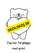 Alla hjärtans dag - Målarbok