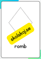 Former - Spåra och färglägg