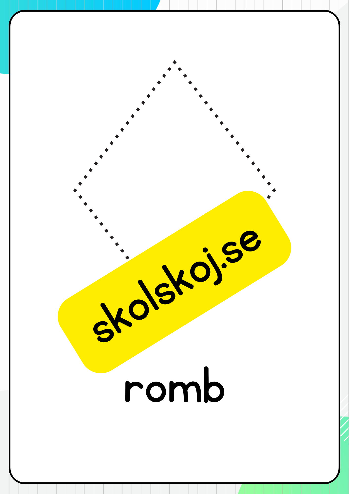 Former - Spåra och färglägg