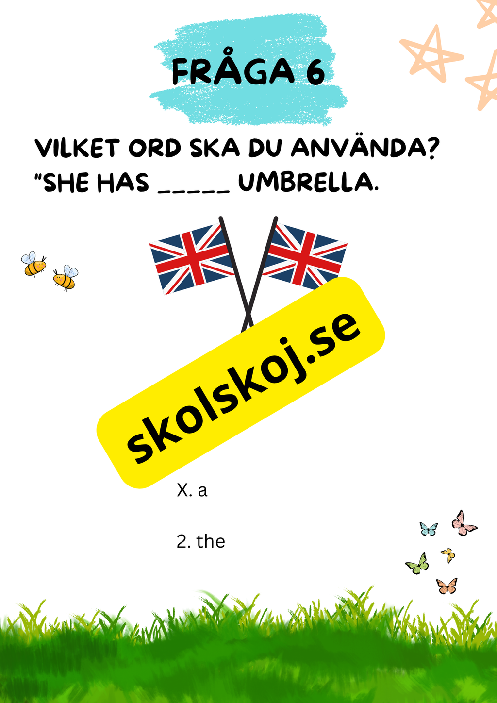 Tipspromenad - Årskurs 5 - Skolstart