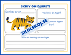 Skriv om djuret - Häfte