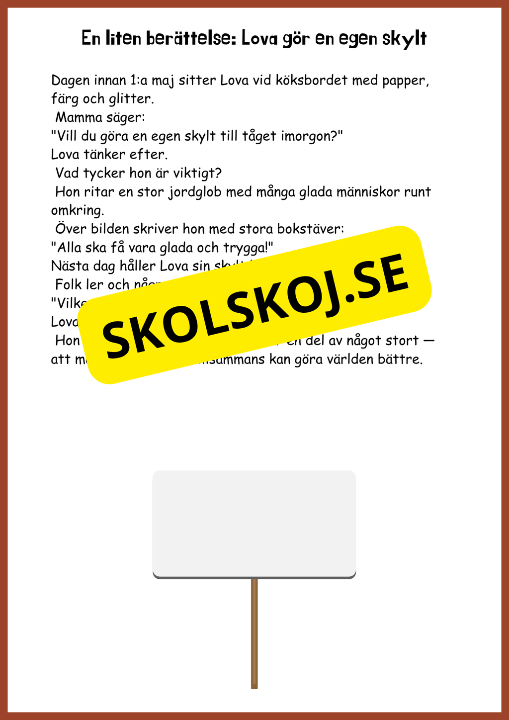 1:maj - Varför firar vi 1:a maj?