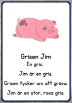 Enkel läsförståelse - Åk 1 - Åk 2