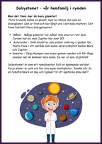 Upptäck rymden - Fakta - Årskurs 4 - 6