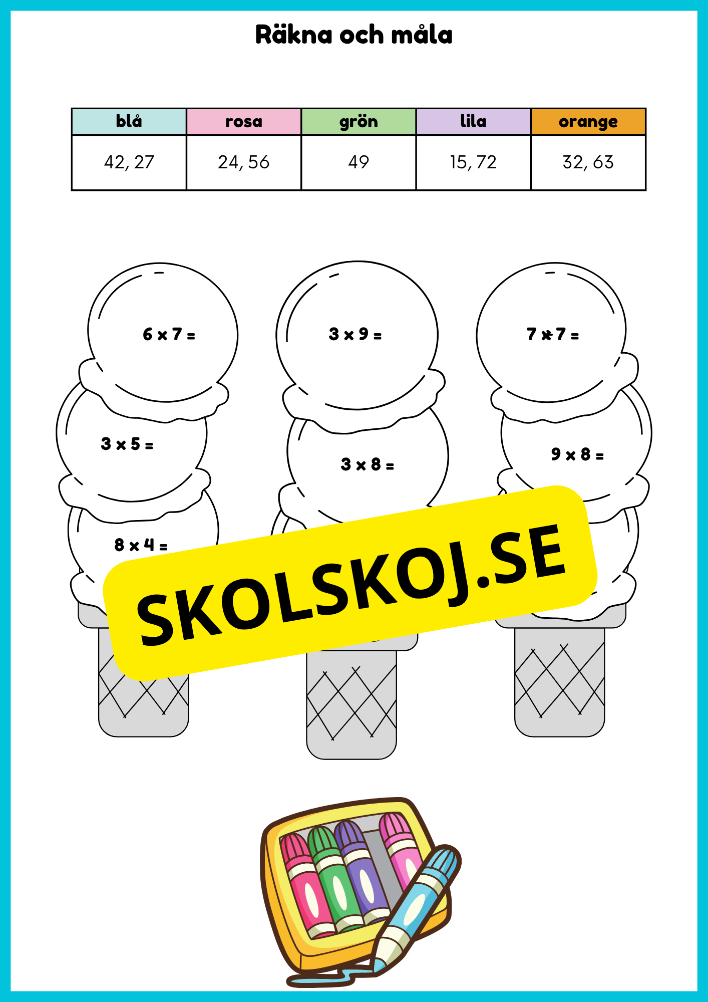 En liten sommarbok - årskurs 2 - 3 - Häfte