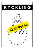 Djuren på bondgården - Prick till prick