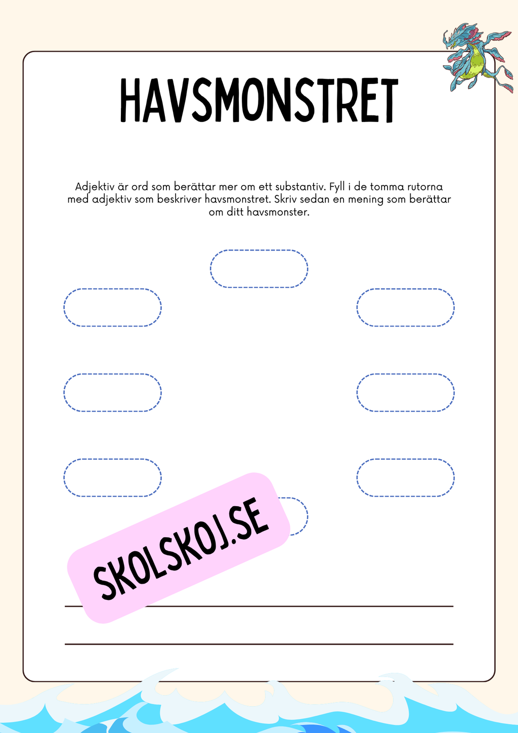 Havsmonstret - Kul och spännande fakta om havsmonstret och lite till