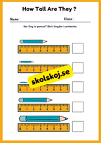 Vi lär oss mäta - Häfte