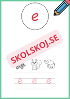Jag lär mig alfabetet - Hela alfabetet