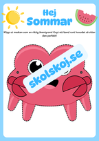 Hej sommar - Sju olika masker