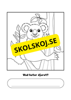 Vad heter djuret?