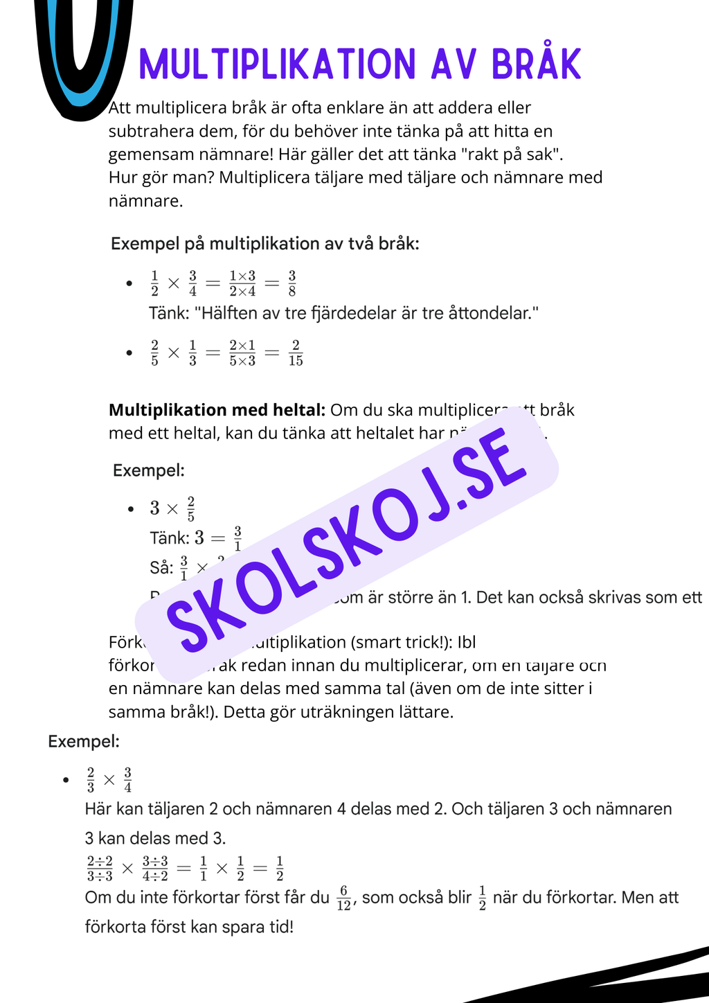 Mattemästaren - Taluppfattning och tals användning - Årskurs 7 - 9