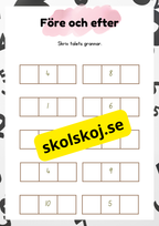 Jag lär mig räkna - 1- 10