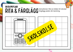 Rita och färglägg - Häfte