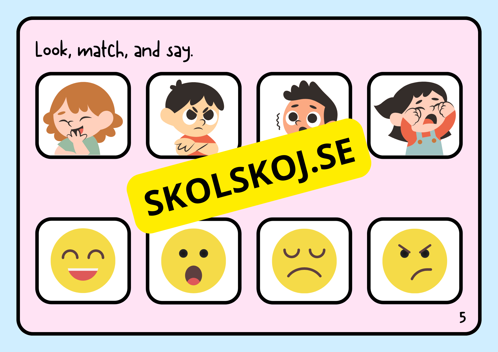 Feelings english activity book
