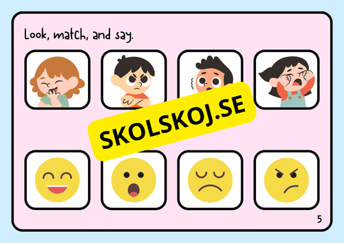 Feelings english activity book