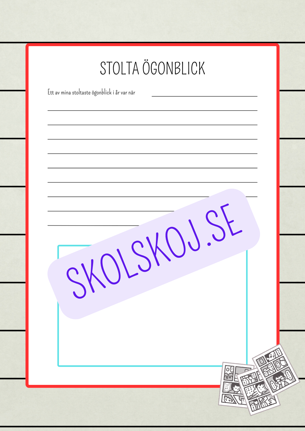 Ytterligare ett år i skolan - Häfte