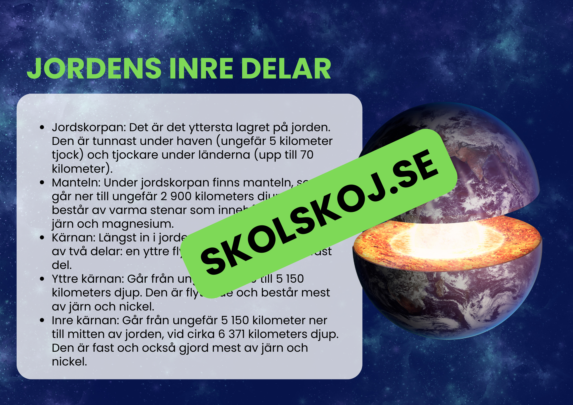 Jorden - Vårt hem - Utforska jorden