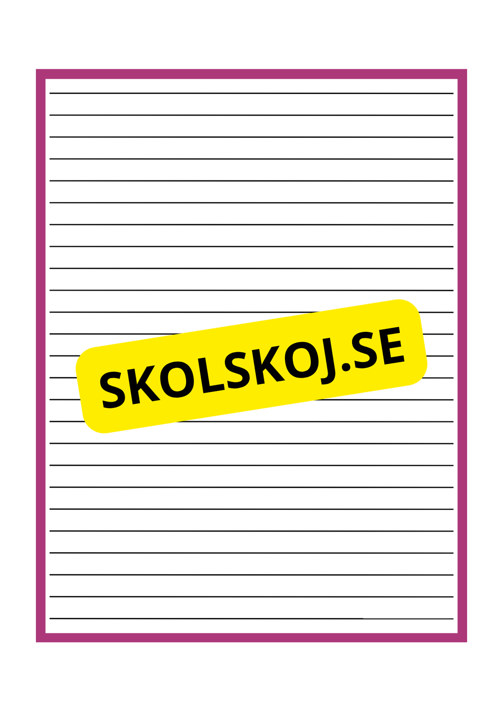Skriv berättelsen - Häfte