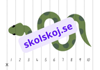 Sifferpussel - Lär dig 1 till 10 på ett roligt sätt