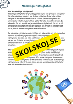 Att vara sig själv: Dina rättigheter och ansvar - Årskurs 4 - 6