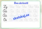 Öva skrivstil - Häfte