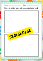 Veckans bokstav - Bokstaven Ii