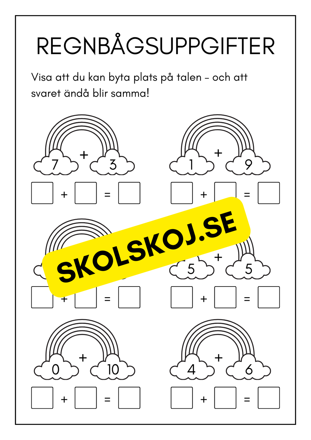 Fröken jag är klar - Yngre elever (26 sidor)