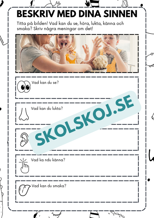 Beskriv med dina sinnen