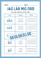 Jag lär mig ord - Häfte