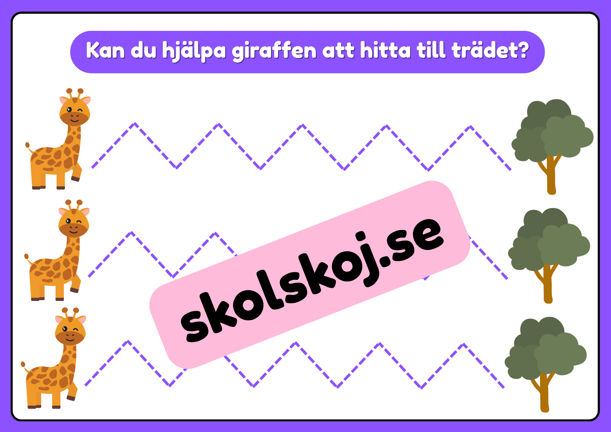 Rolig skrivträning - Förskola - Årskurs 1