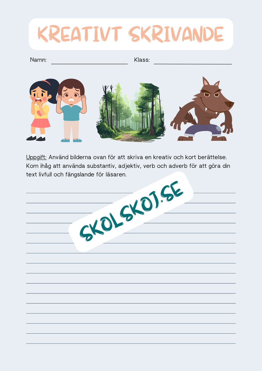 Kreativt skrivande för alla - Häfte