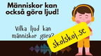 Öronen på äventyr!: Tema ljud