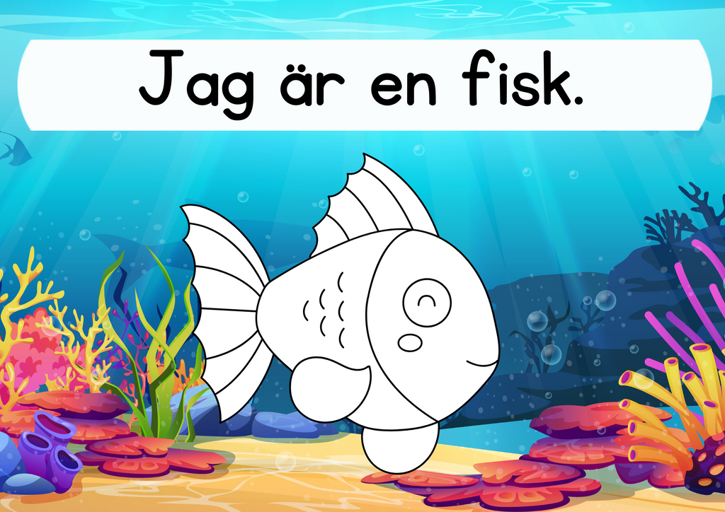 Jag kan läsa - Tema Djur