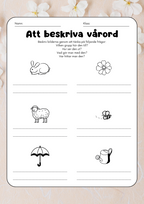 Vårens ordhäfte