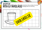 Rita och färglägg - Häfte