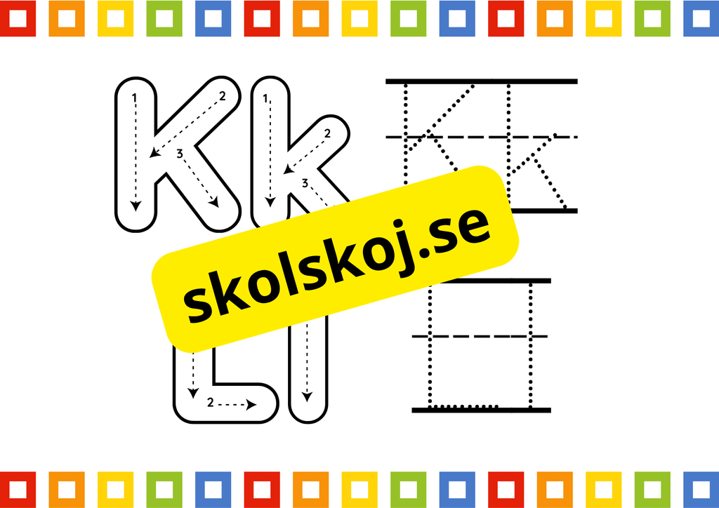Dags att spåra bokstäver - Häfte