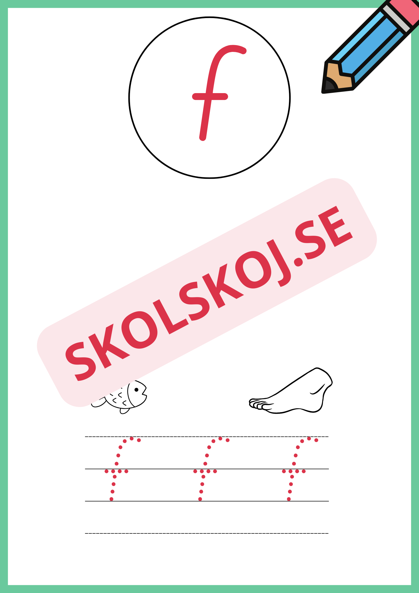 Jag lär mig alfabetet - Hela alfabetet