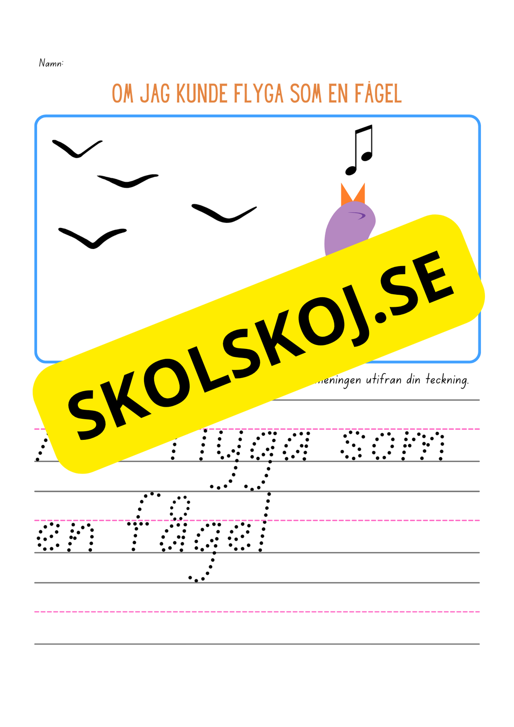 Kreativt skrivande och fantasiövningar för barn