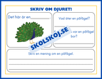Skriv om djuret - Häfte