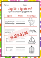 Häfte - Jag lär mig skriva
