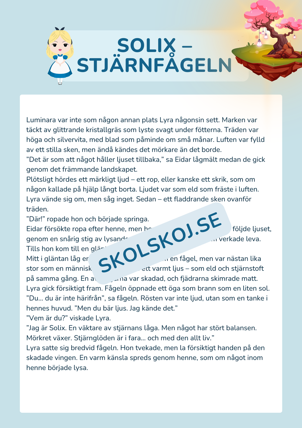 Lyra och Stjärnglödens hemlighet