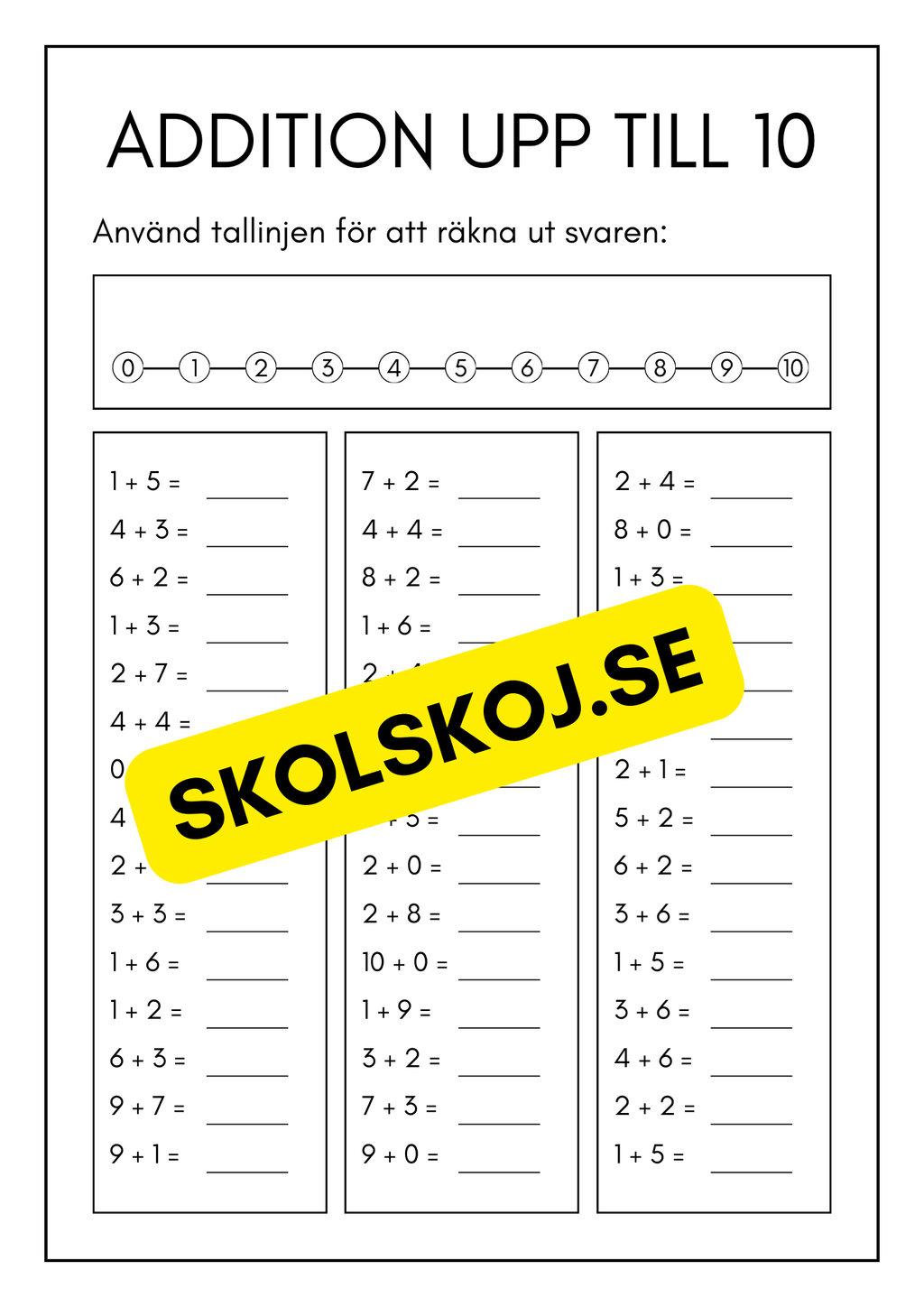 Fröken jag är klar - Yngre elever (26 sidor)