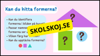 Vi lär oss former - Häfte - Fk - Åk 1