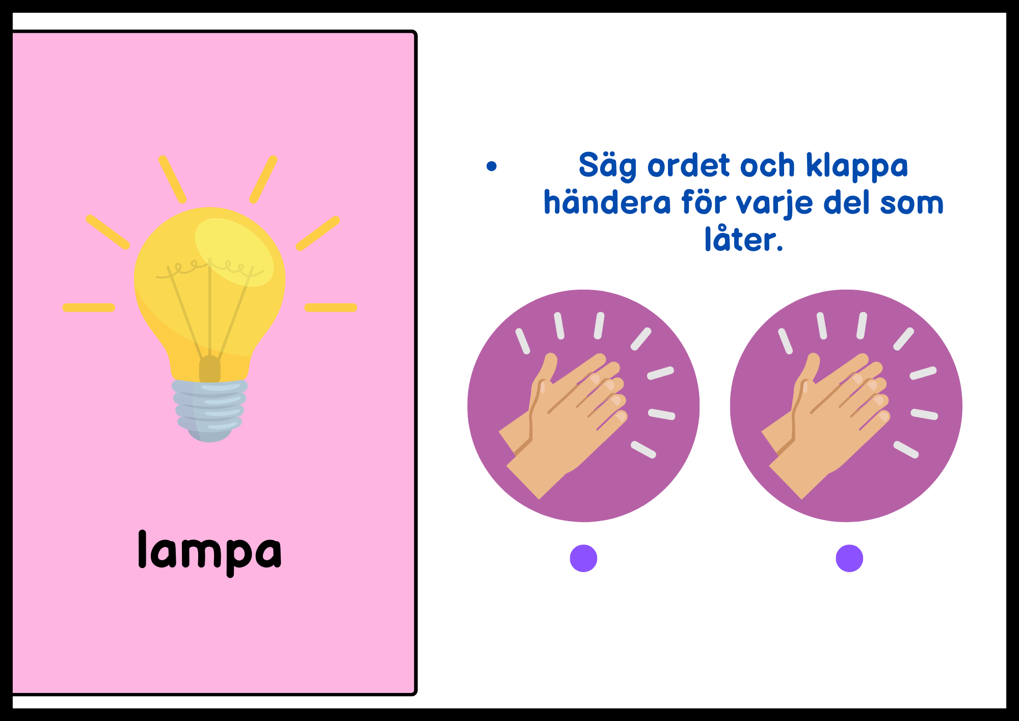 Vi lär oss ljuda och läsa - Presentation - 28 sidor