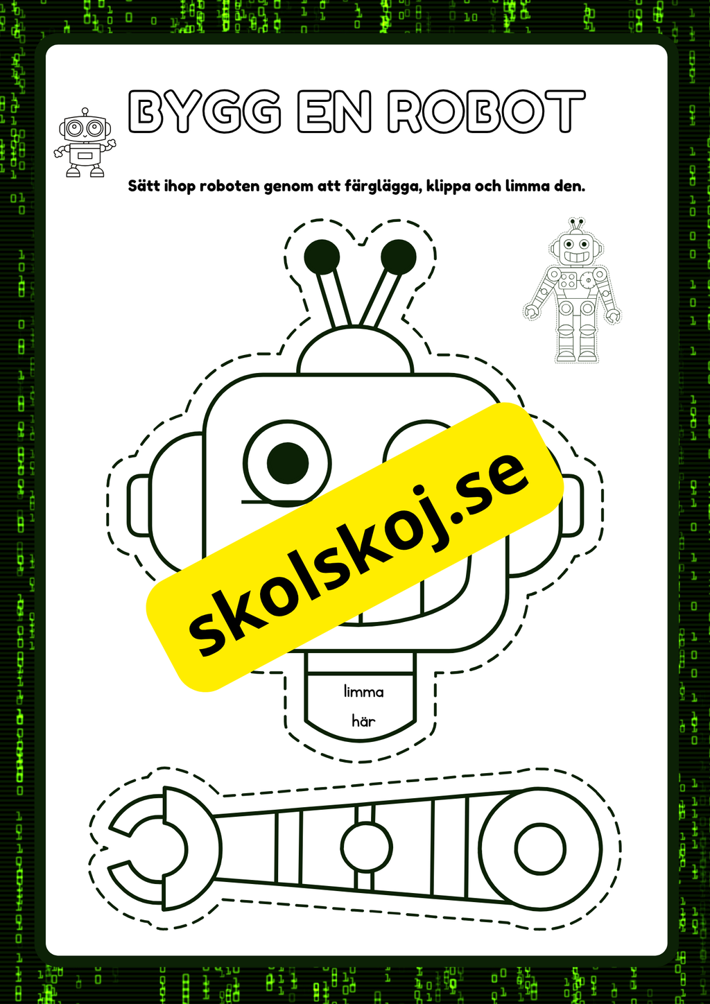 Robot - Aktivitetsbok