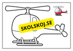 Fordon - Målarbok