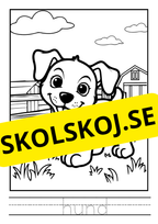 Bondgårdsdjur - Målarbok